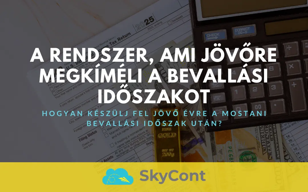 A rendszer, ami jövőre megkíméli a beszámolókészítési időszakot